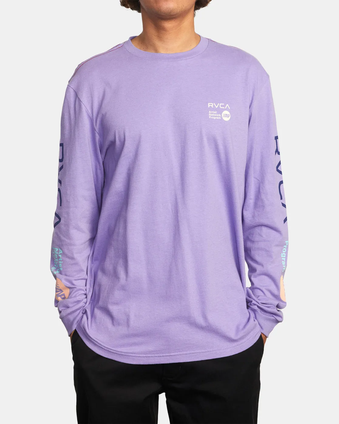 ANP Long Sleeve Tee - Astra Purple