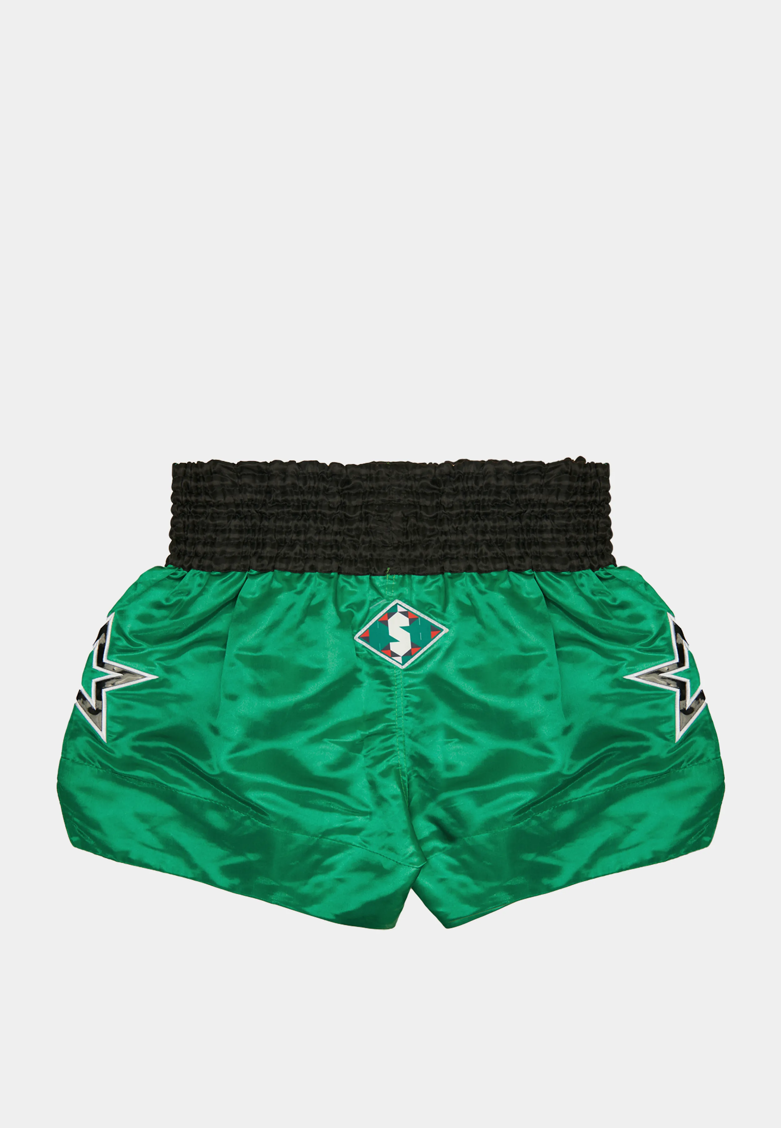 Ashluxe Boxing Trunk Green White