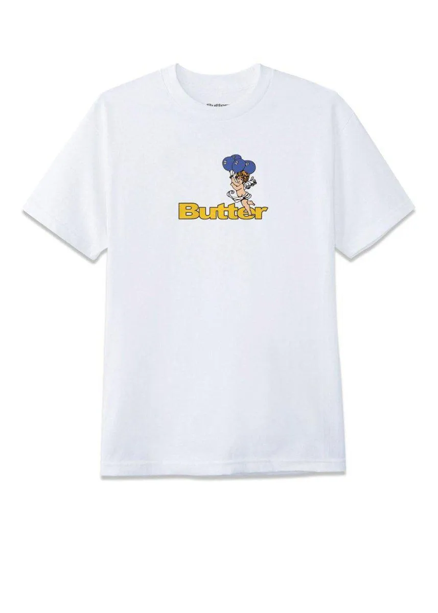 Balloons logo tee - White