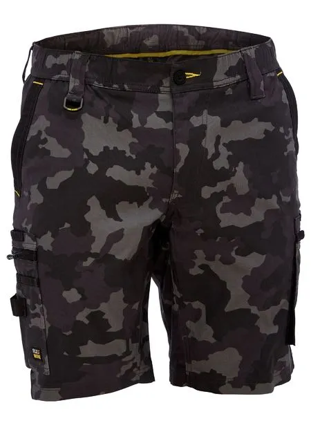 Bisley Flx & Move™ Stretch Canvas Camo Cargo Short - Limited Edition (BSHC1337)