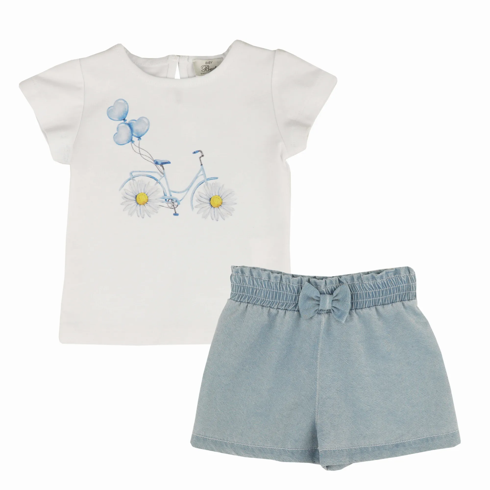 Blue Daisy Girls Casual Set