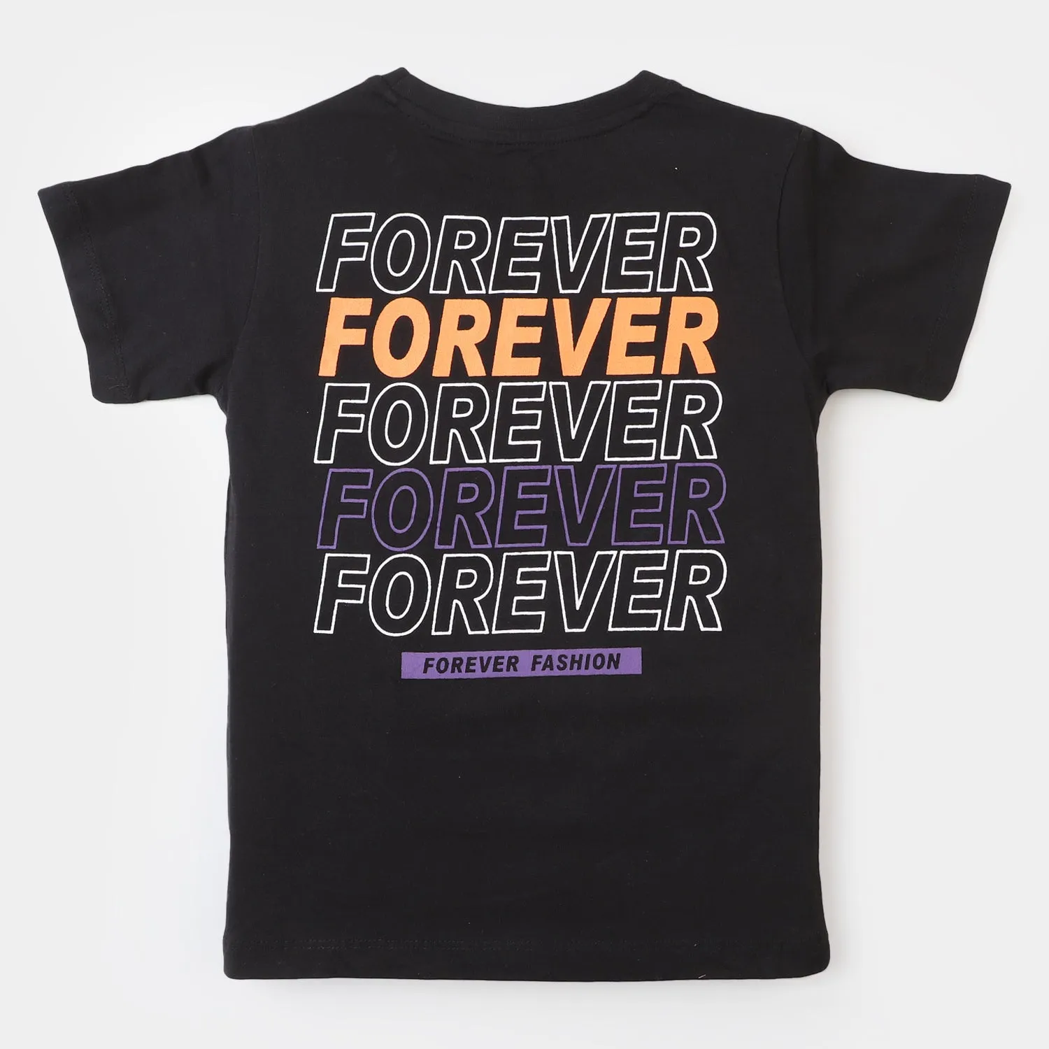 Boys T-Shirt For-Ever - Black