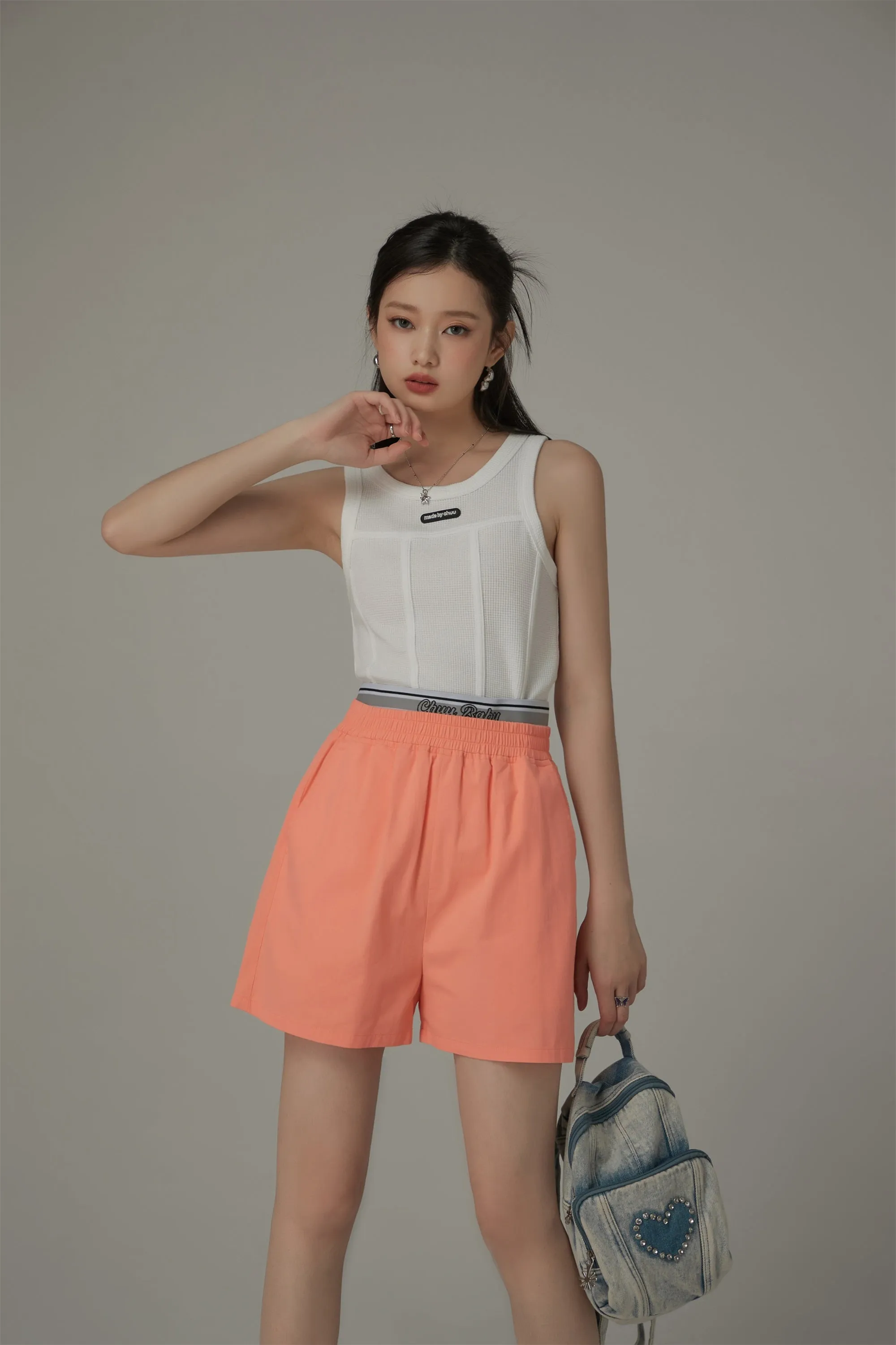 Candy Color Casual Shorts