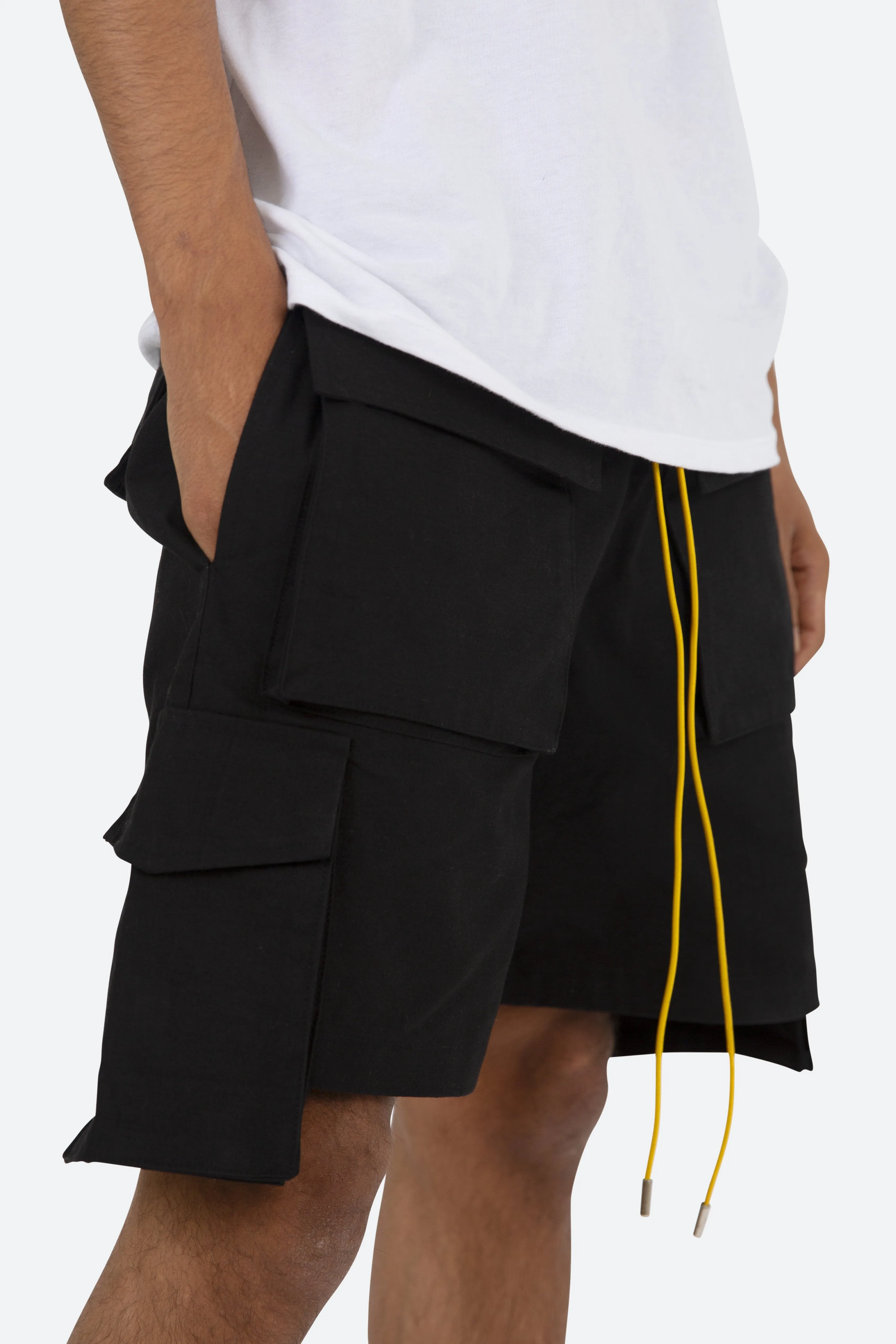 Cargo Drawcord II Shorts - Black