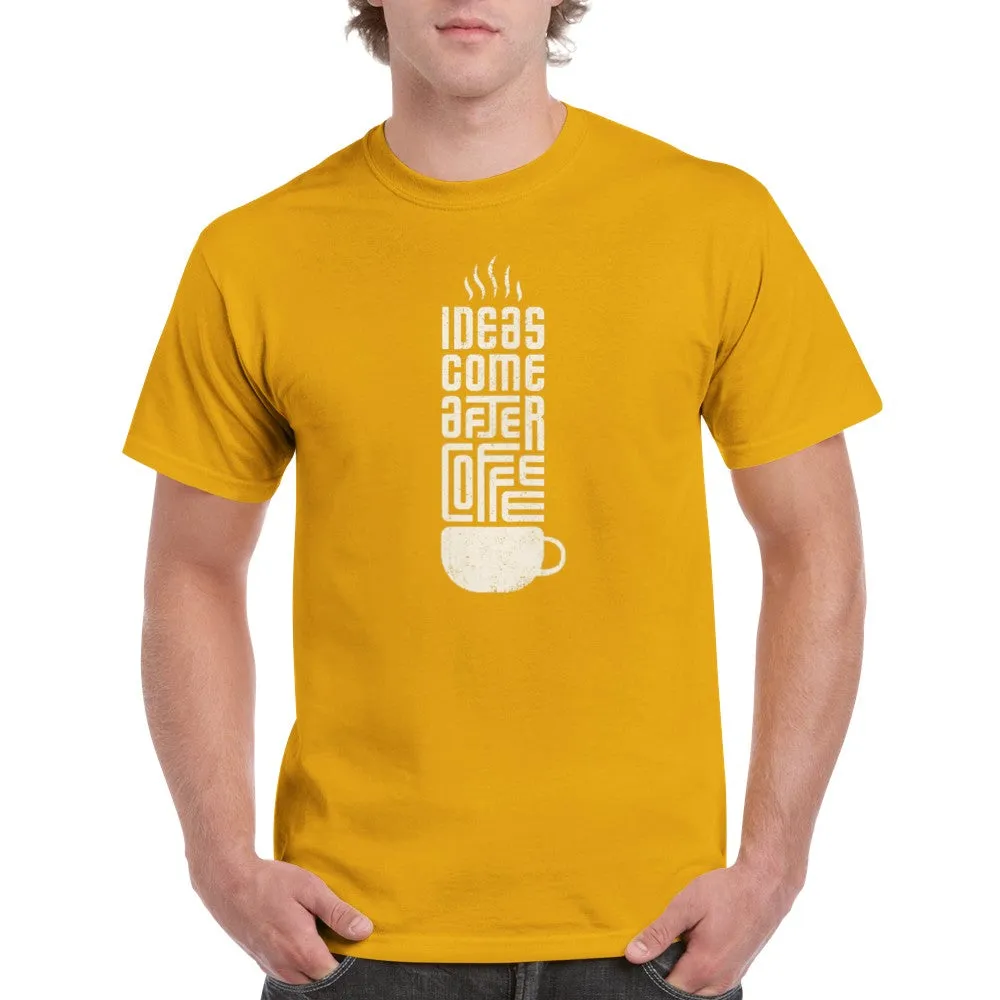 Coffee Love- Heavyweight Unisex Crewneck T-shirt