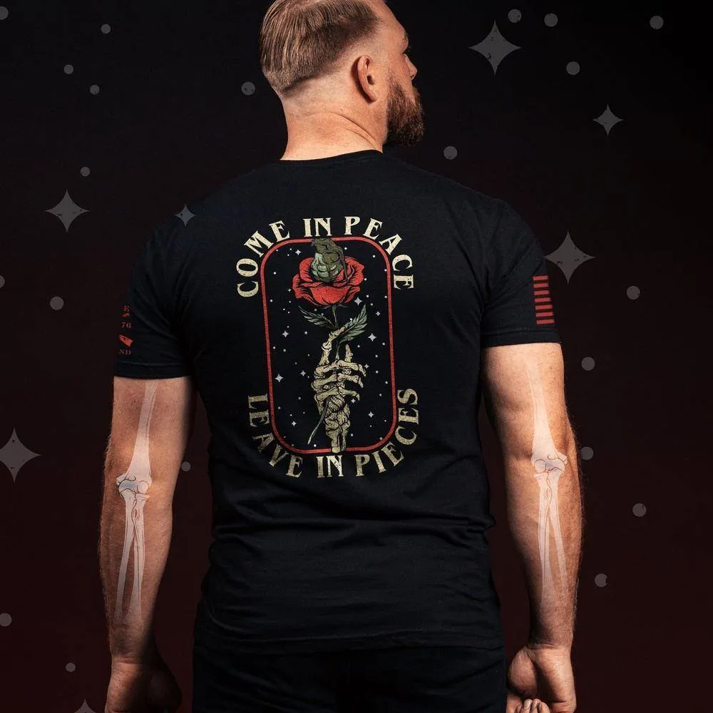 Death Rose T-Shirt - Black