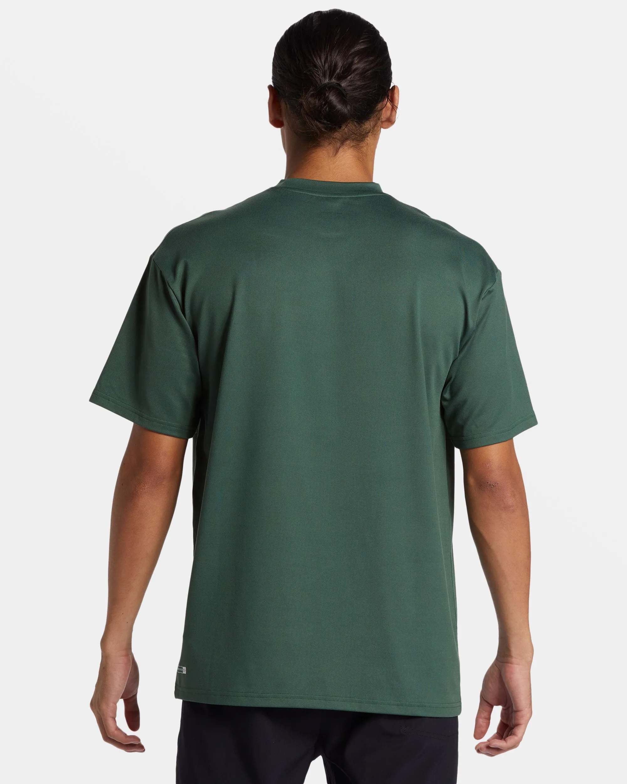 DNA Bubble Logo Short Sleeve Surf Tee - Forest