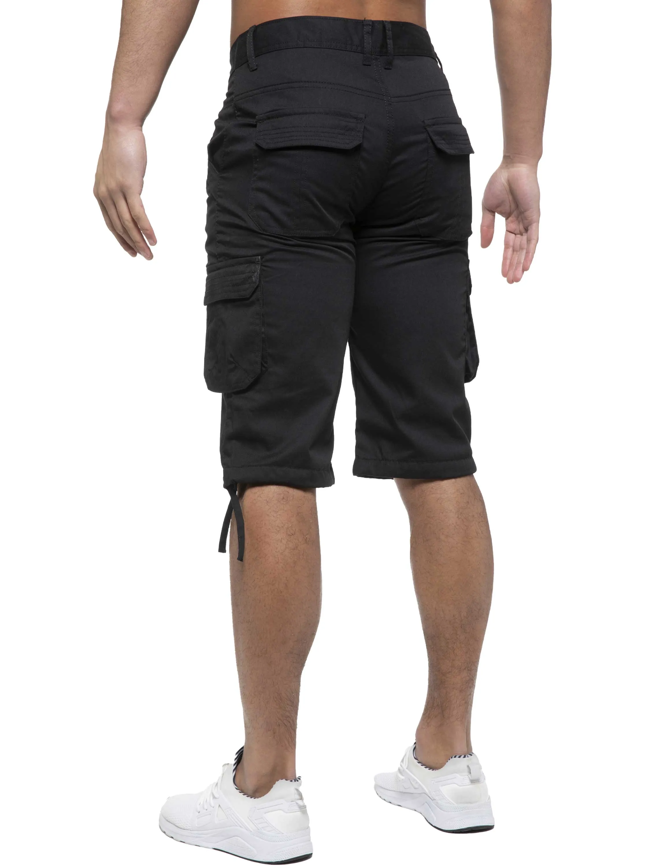 Enzo | Mens Cargo Combat Shorts