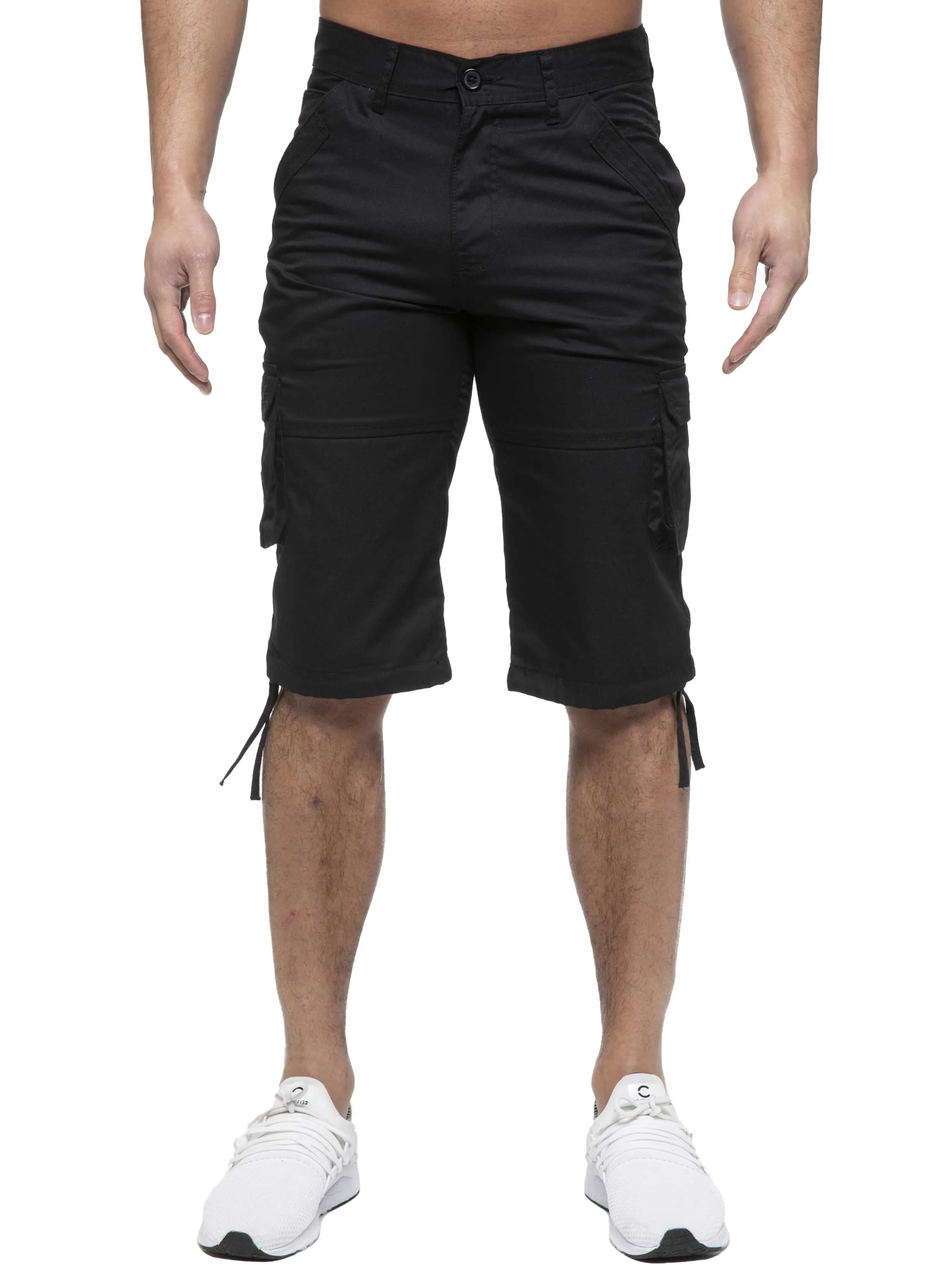 Enzo | Mens Cargo Combat Shorts