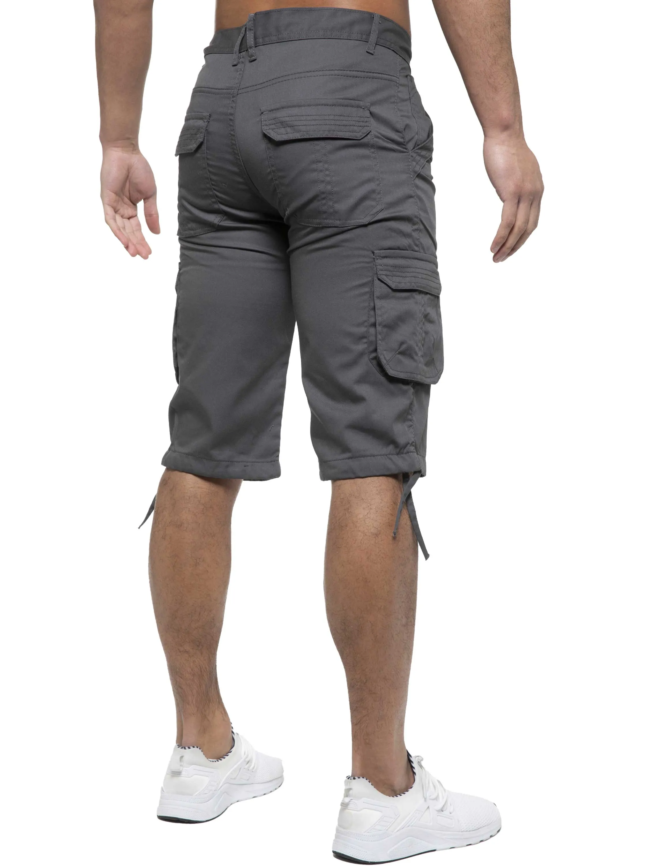 Enzo | Mens Cargo Combat Shorts