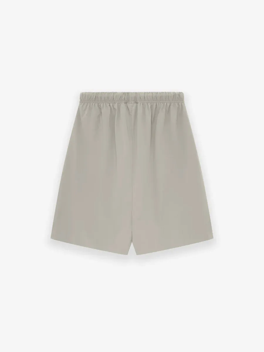 Fear of God Essentials Nylon Relaxed Shorts in Seal