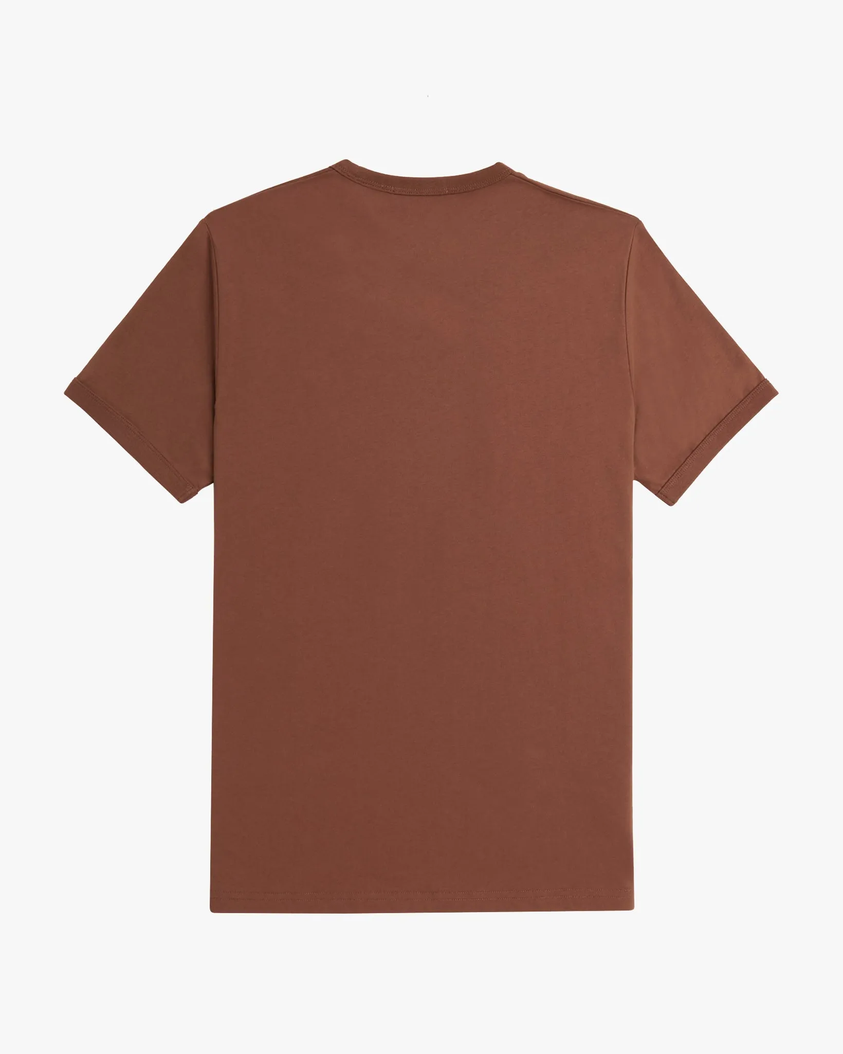 Fred Perry Ringer Tee - Whisky Brown