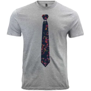 Funky Flamingo Necktie T-Shirt