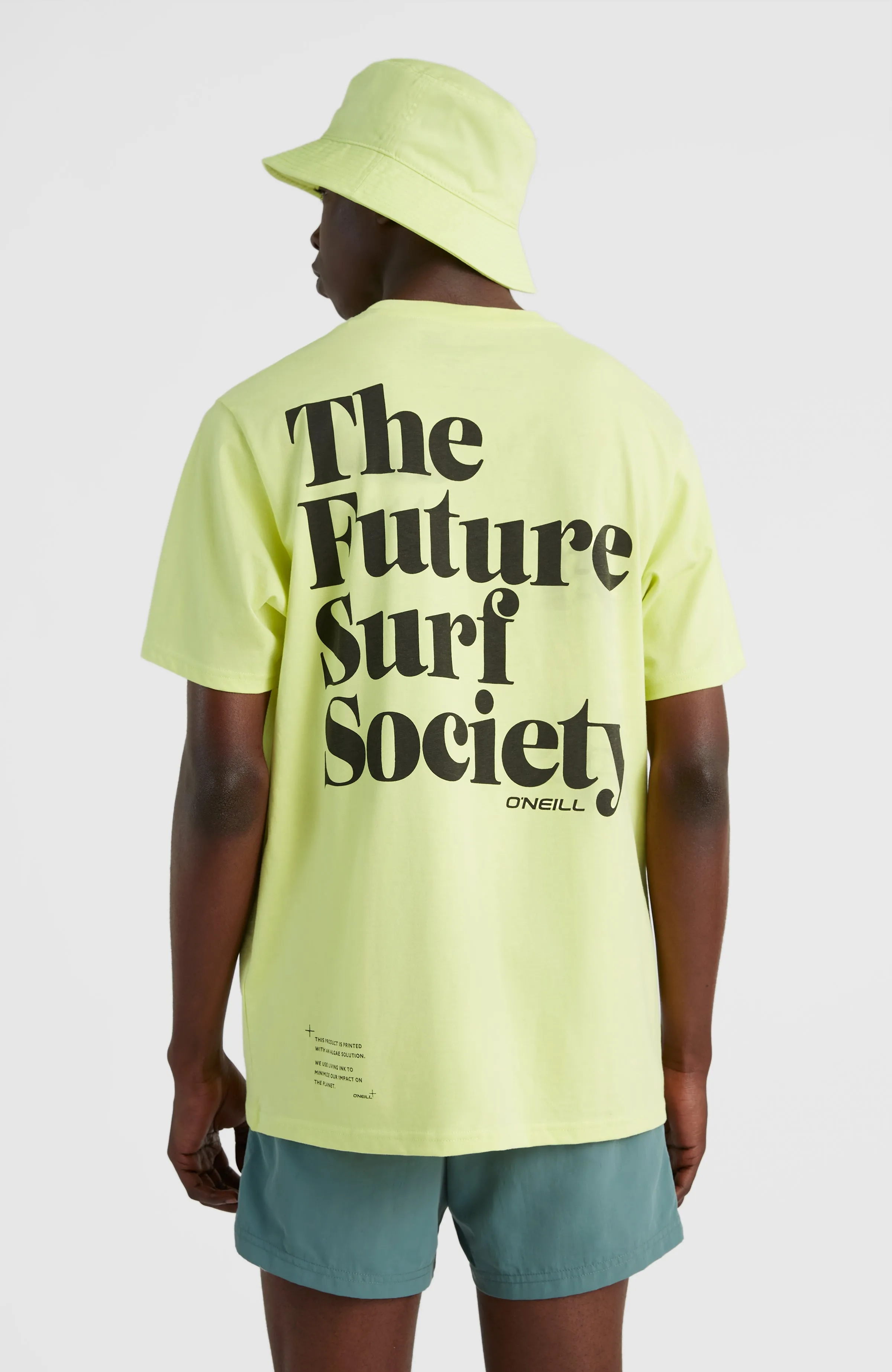 Future Surf Back T-Shirt | Sunny Lime