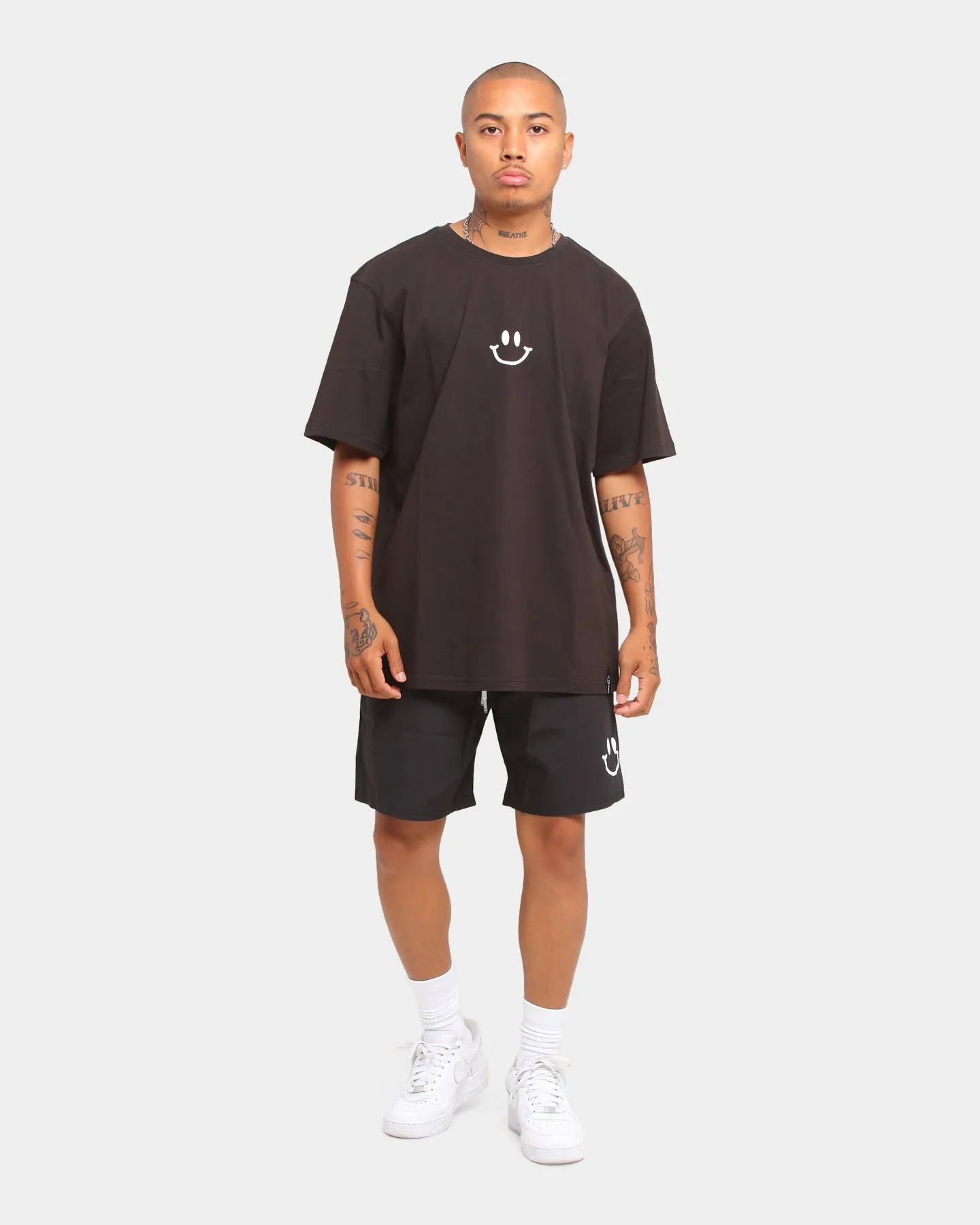 Grand Scheme Smile Short Sleeve T-Shirt Black