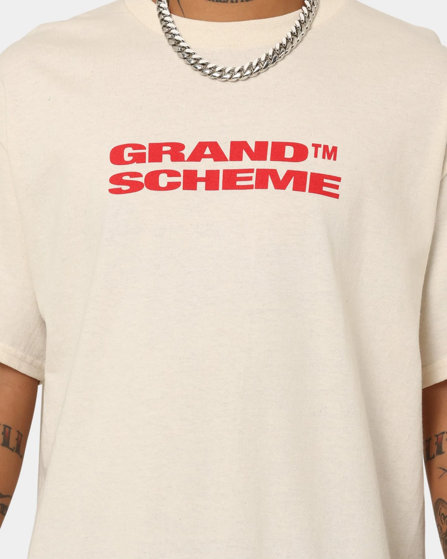 Grand Scheme Team T-Shirt Cream