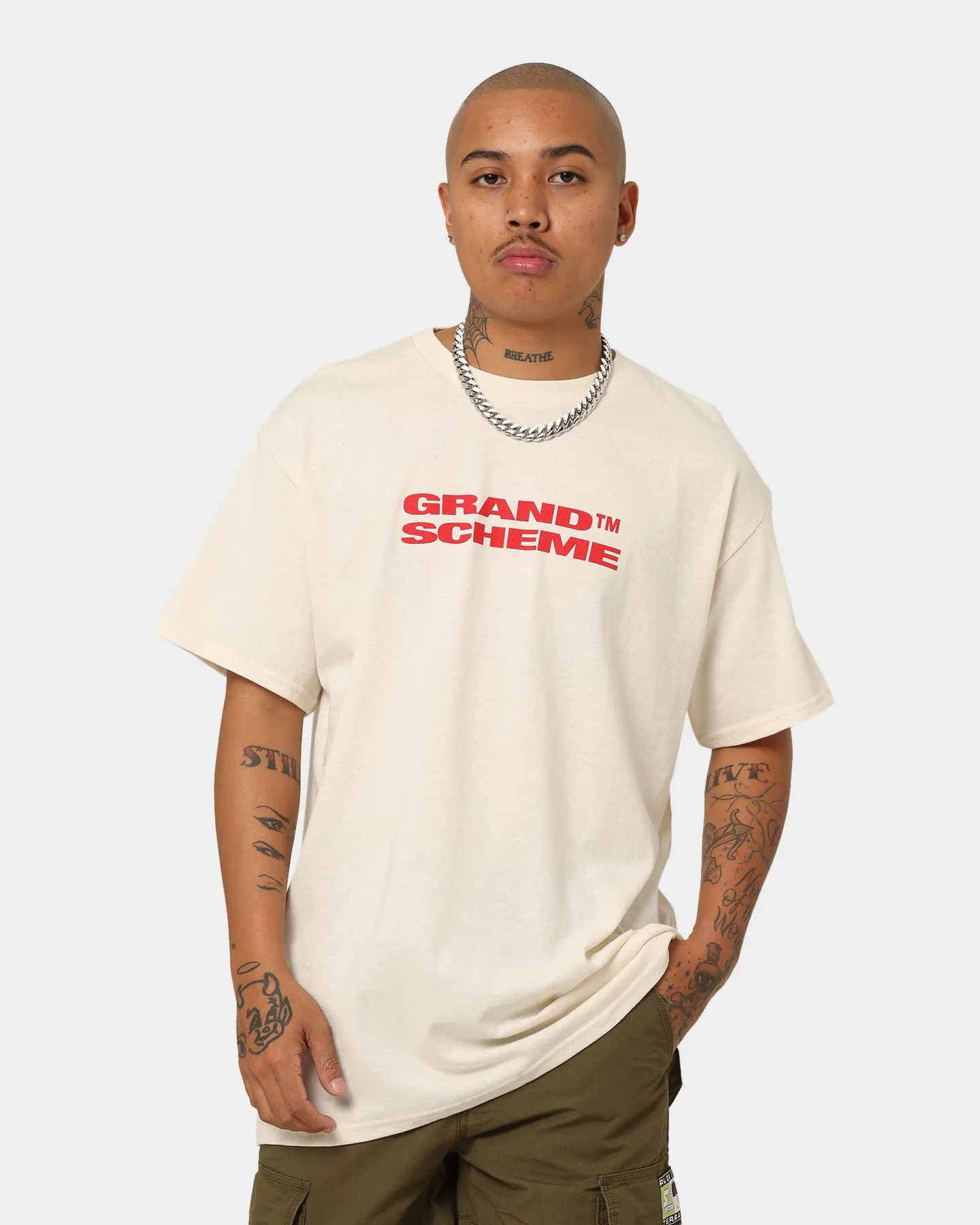 Grand Scheme Team T-Shirt Cream