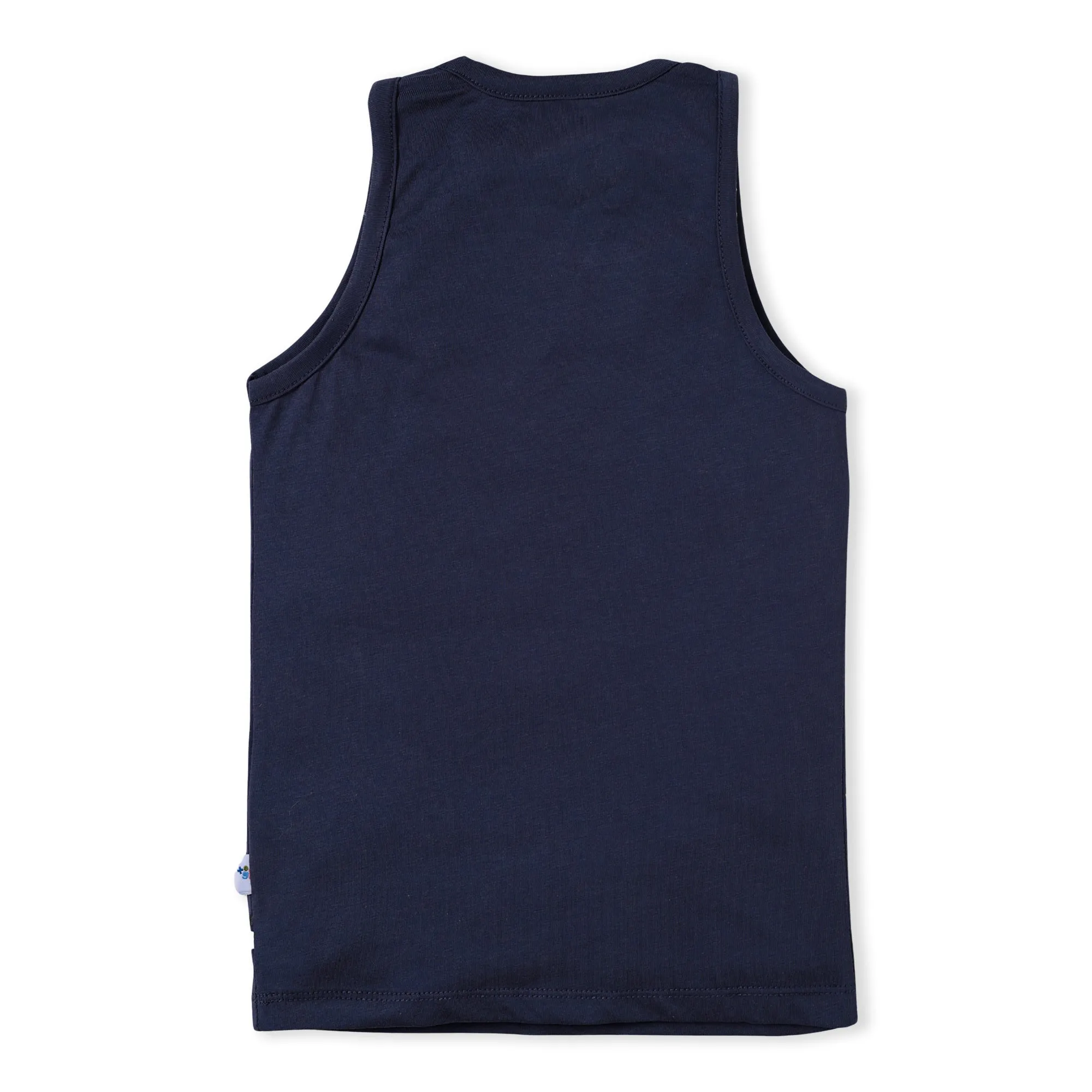 Graphic Vest With Contrast Necktape