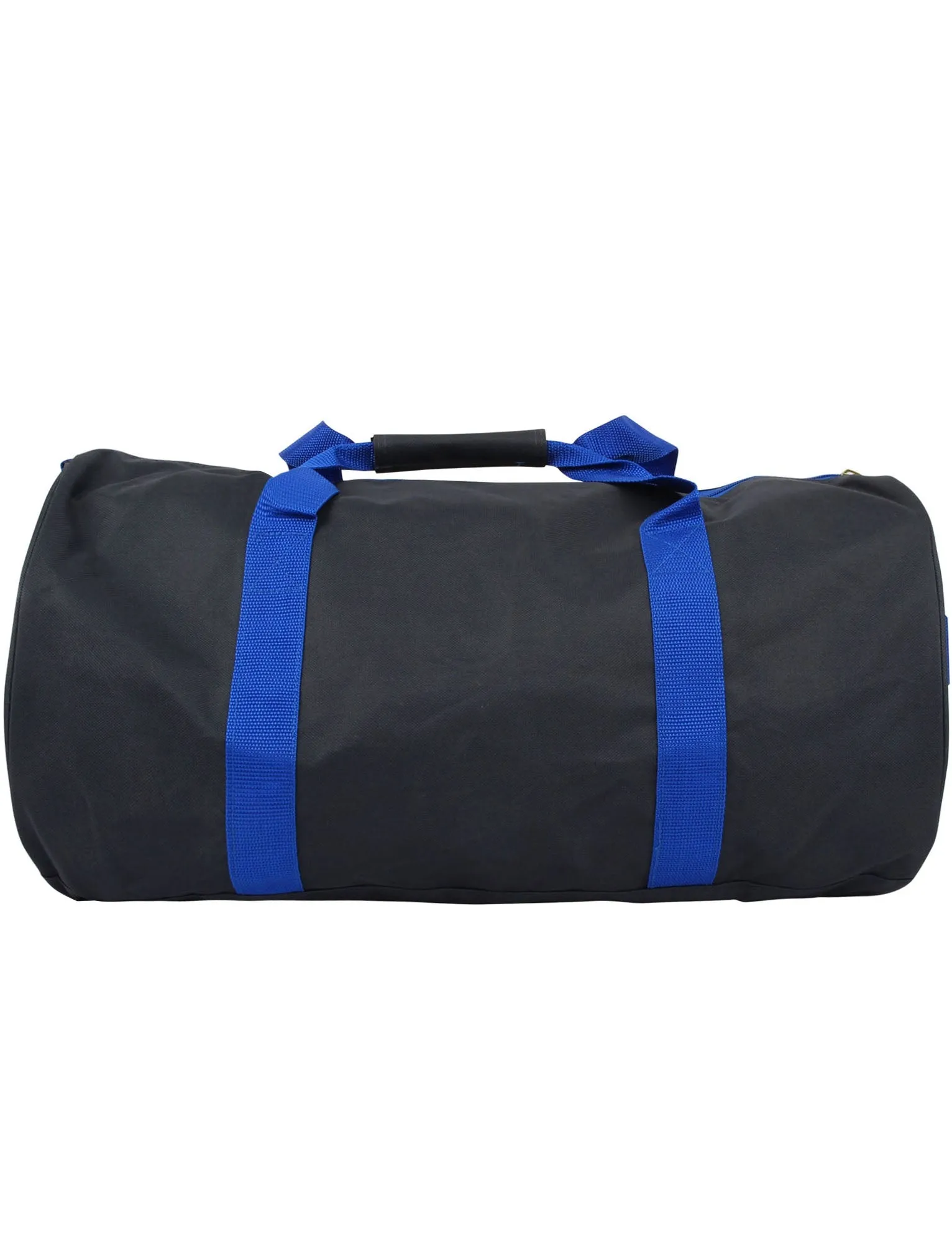 Hayden Canvas Gym Bag in Charcoal & Ocean - Tokyo Laundry