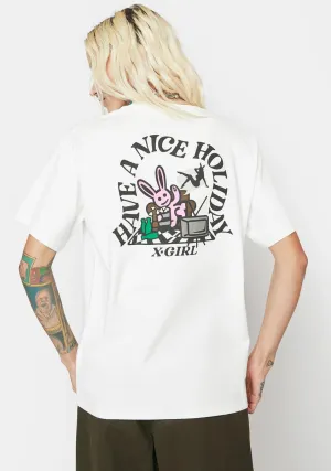 Holiday Bunny Graphic Tee