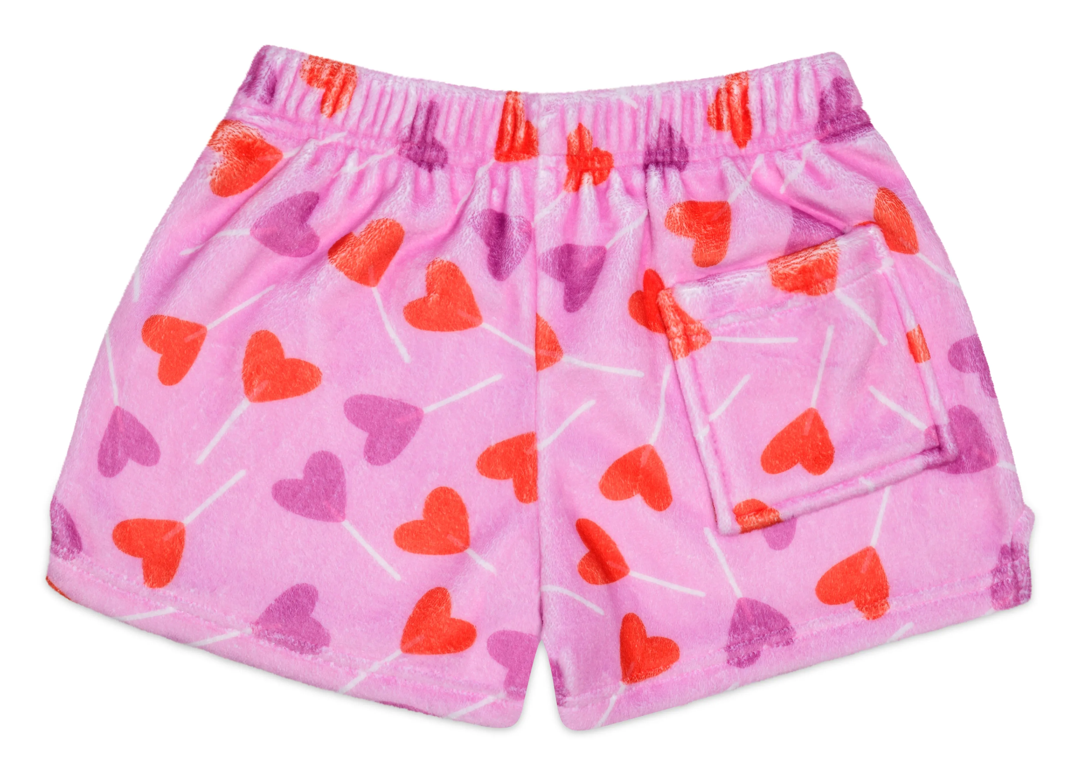 Iscream Heart Lollipops Plush Shorts