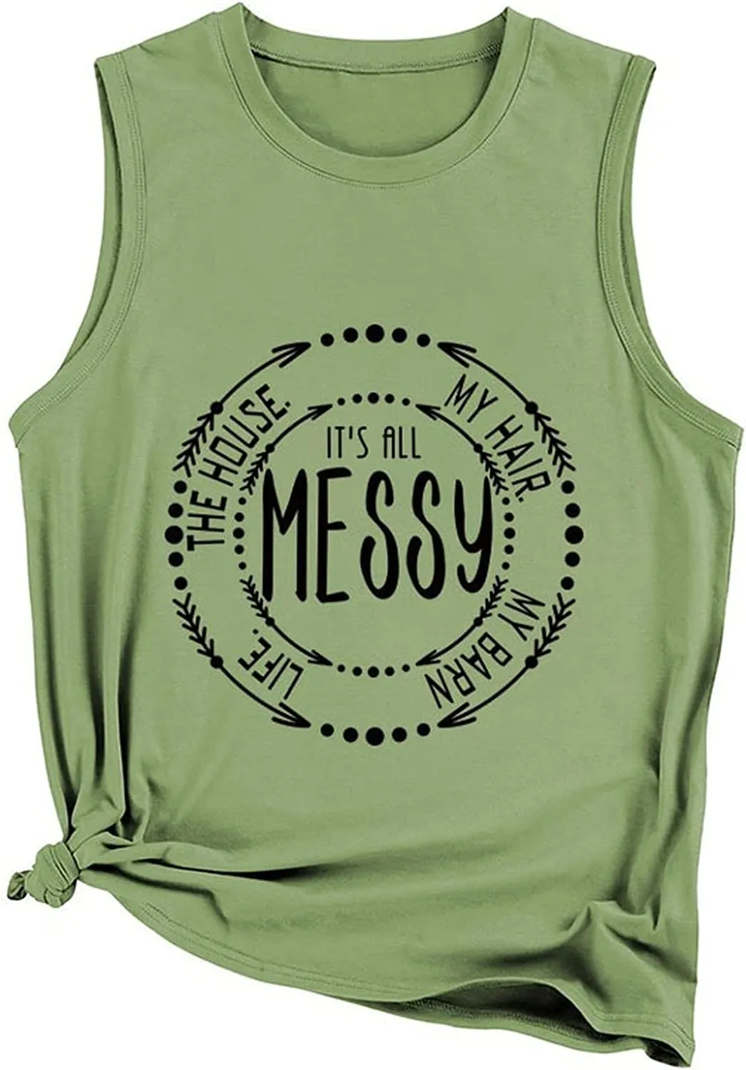 It's All Messy T-Shirt Women Graphic Tees