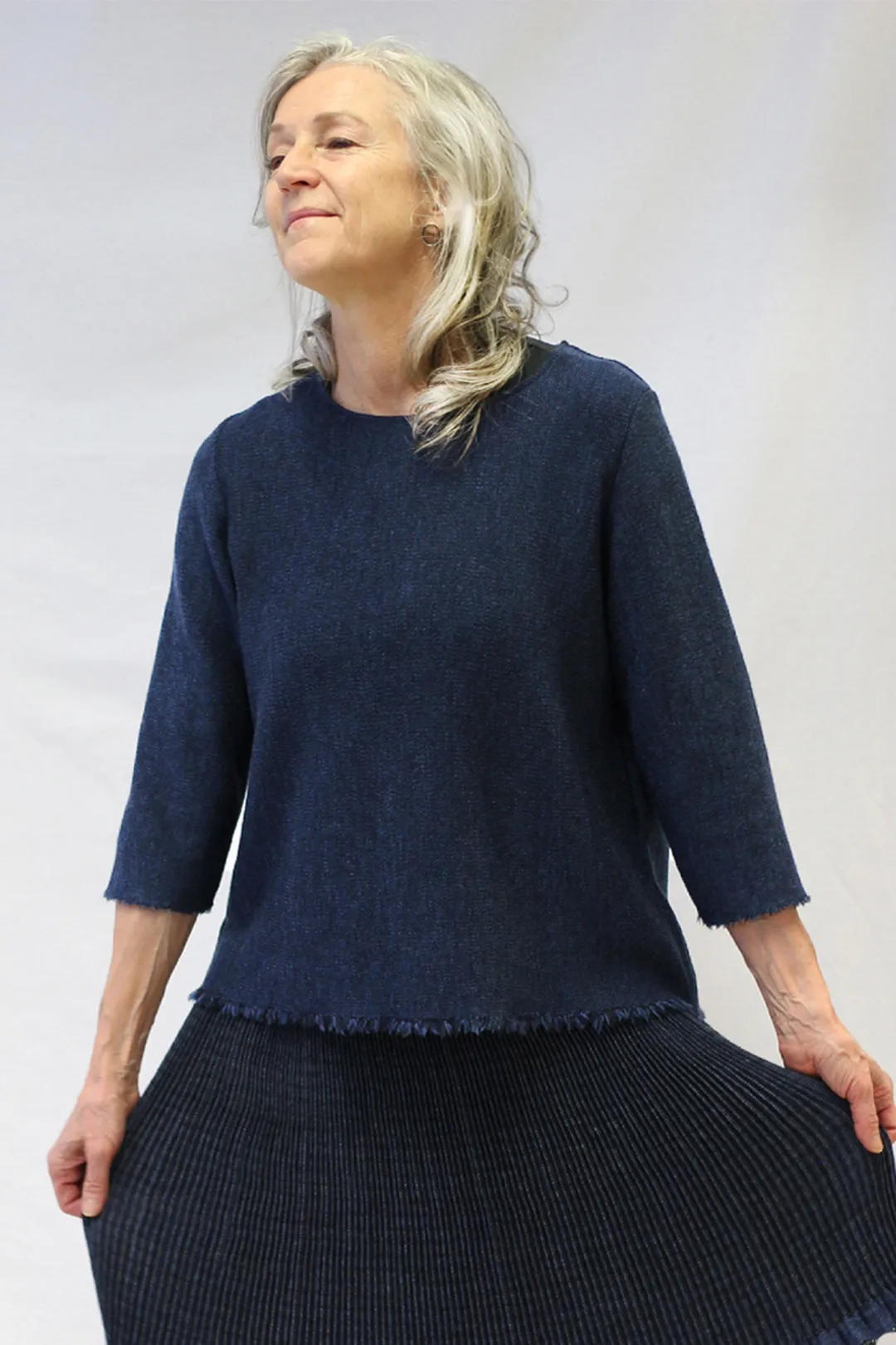 Knitworks Knitted Sweater Blue