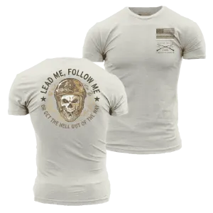 Lead Me, Follow Me T-Shirt - Sand