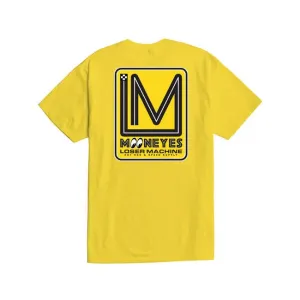 Loser Machine X Mooneyes Race Track T-Shirt Yellow