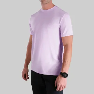 Luxury Crew Tee - Heathered Lavender