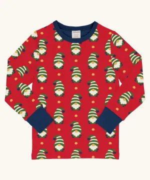 Maxomorra Swedish Santa Long Sleeve Top