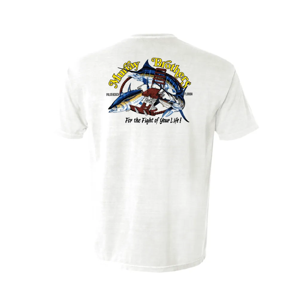 MBR Front Pocket '3-Fish' Tee