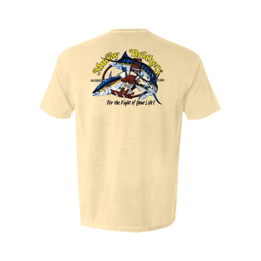 MBR Front Pocket '3-Fish' Tee