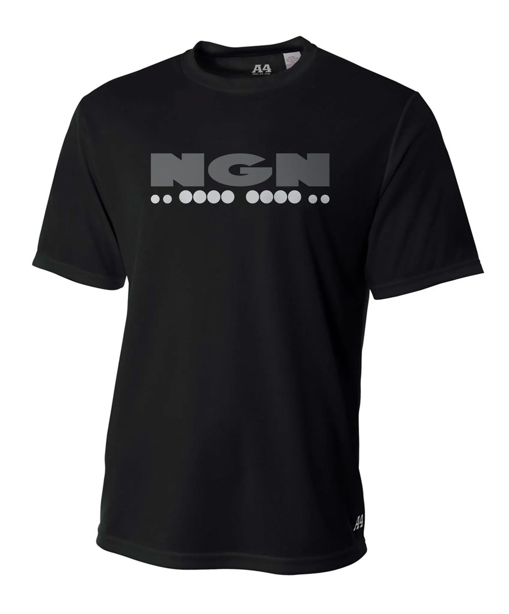 Men's Cooling Performance Crew Neck Tech Tee | Black