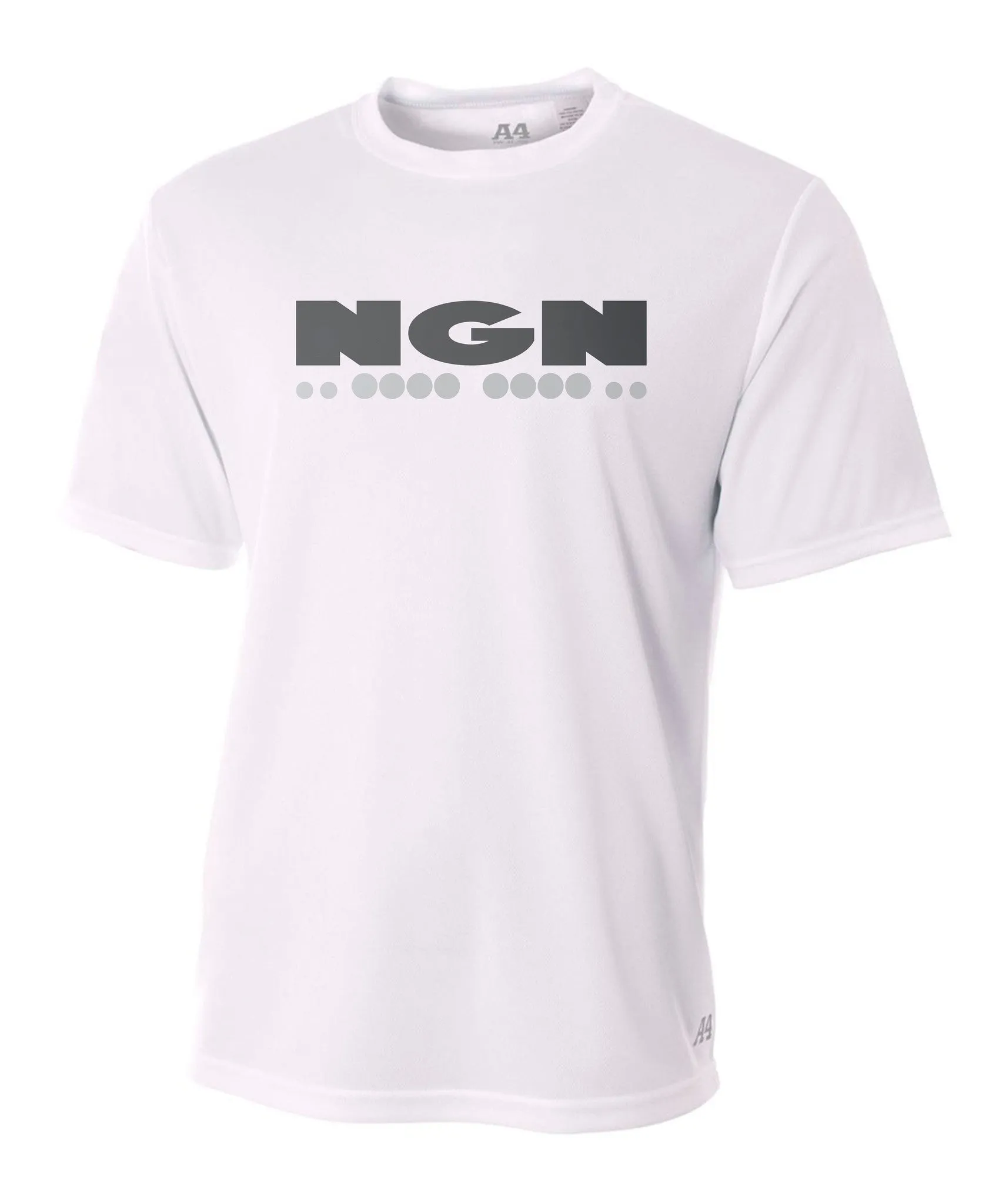 Men's Cooling Performance Crew Neck Tech Tee | White