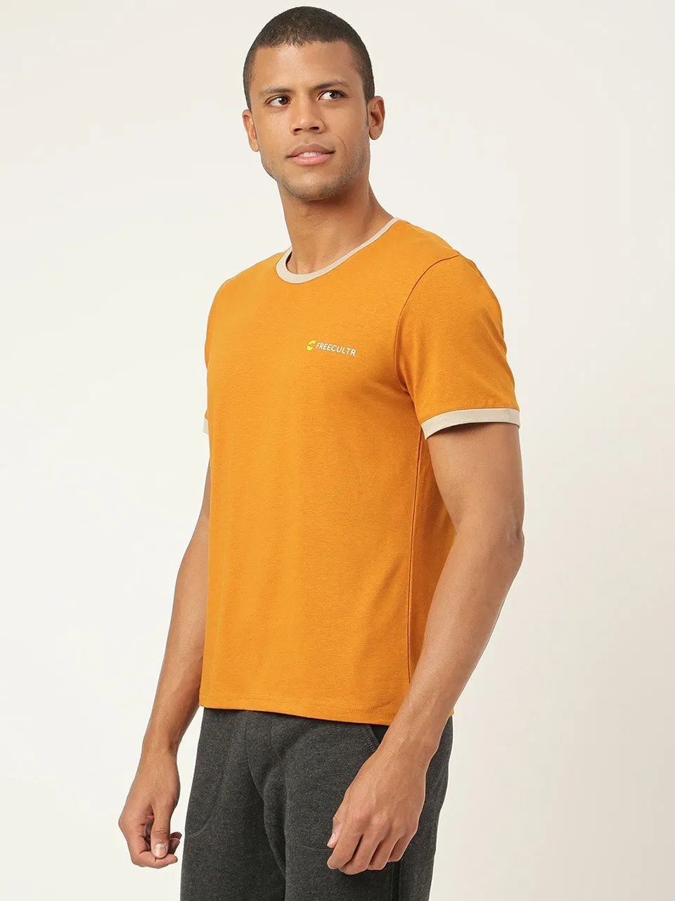 Men's Organic Bamboo Casual Tees - Crew Neck - (Pack of 1)