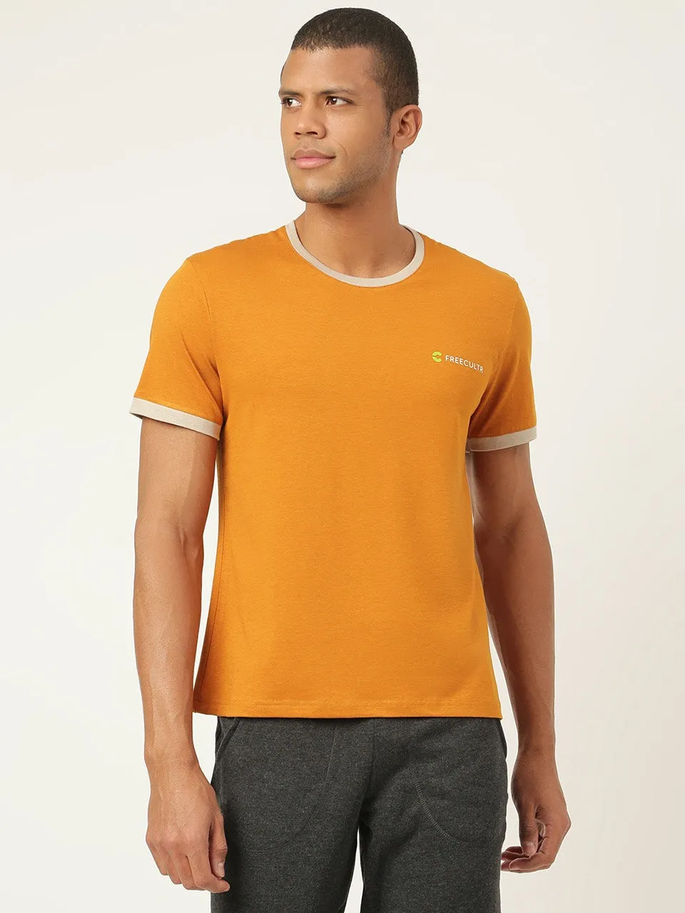 Men's Organic Bamboo Casual Tees - Crew Neck - (Pack of 1)