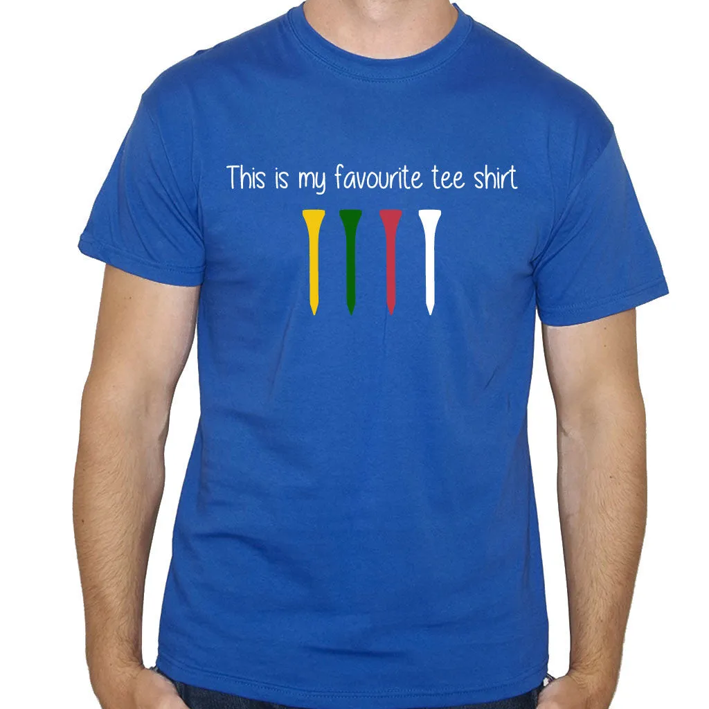 My Favourtie Tee Shirt Funny Golf T-Shirt