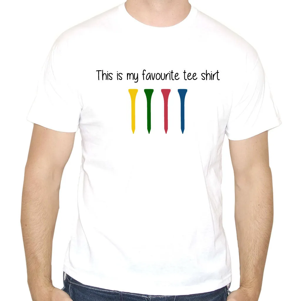 My Favourtie Tee Shirt Funny Golf T-Shirt