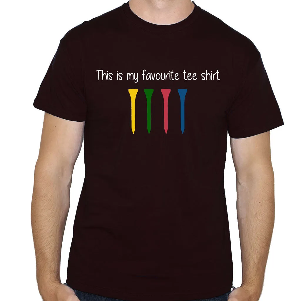 My Favourtie Tee Shirt Funny Golf T-Shirt