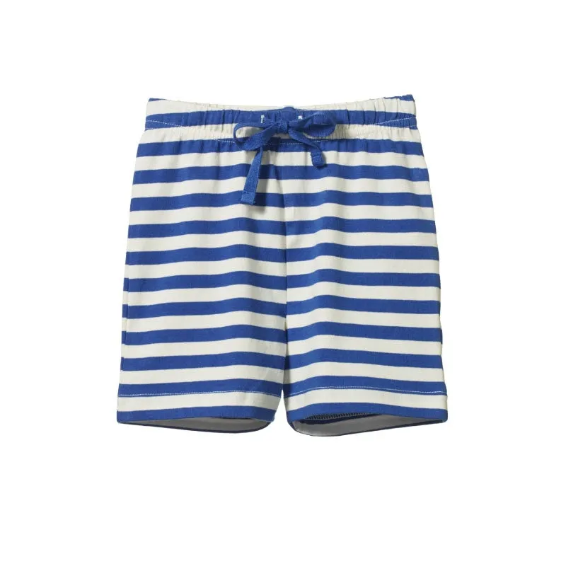 Nature Baby Jimmy Shorts - Isle Blue Sea Stripe