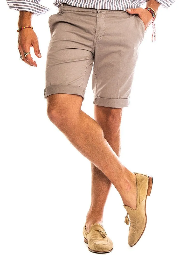 PITT SHORTS IN BEIGE