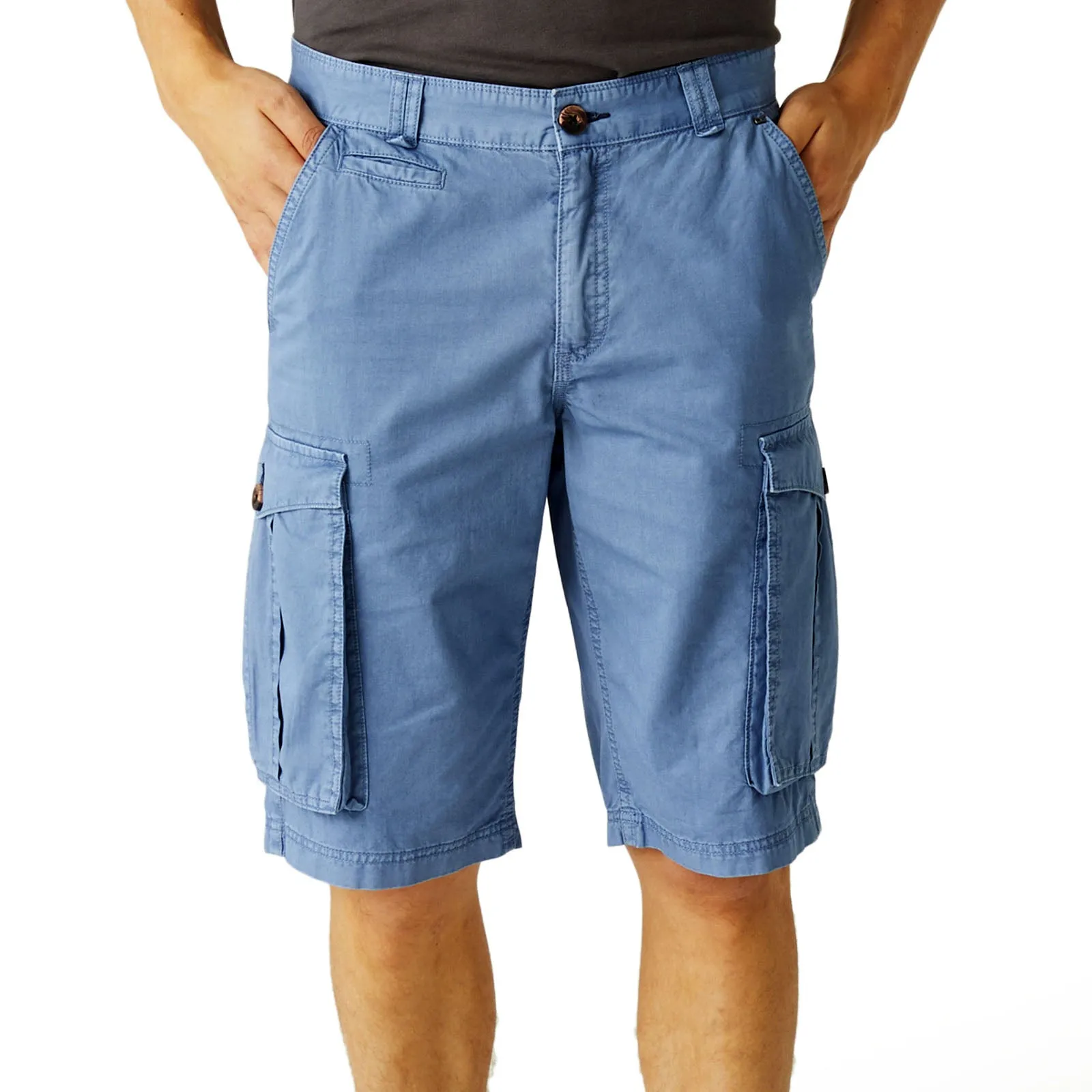 Regatta Mens Shorebay Vintage Walking Cargo Shorts