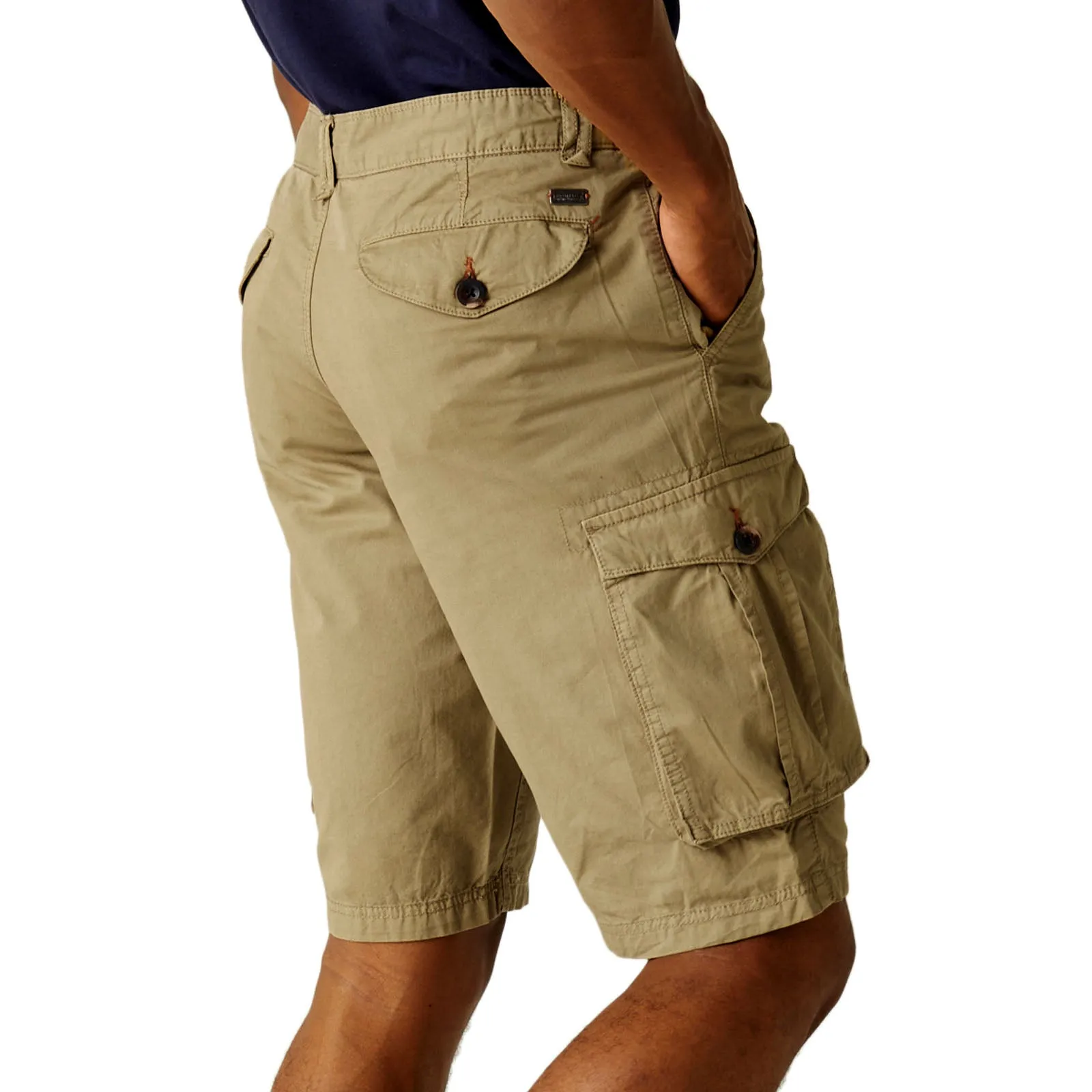 Regatta Mens Shorebay Vintage Walking Cargo Shorts