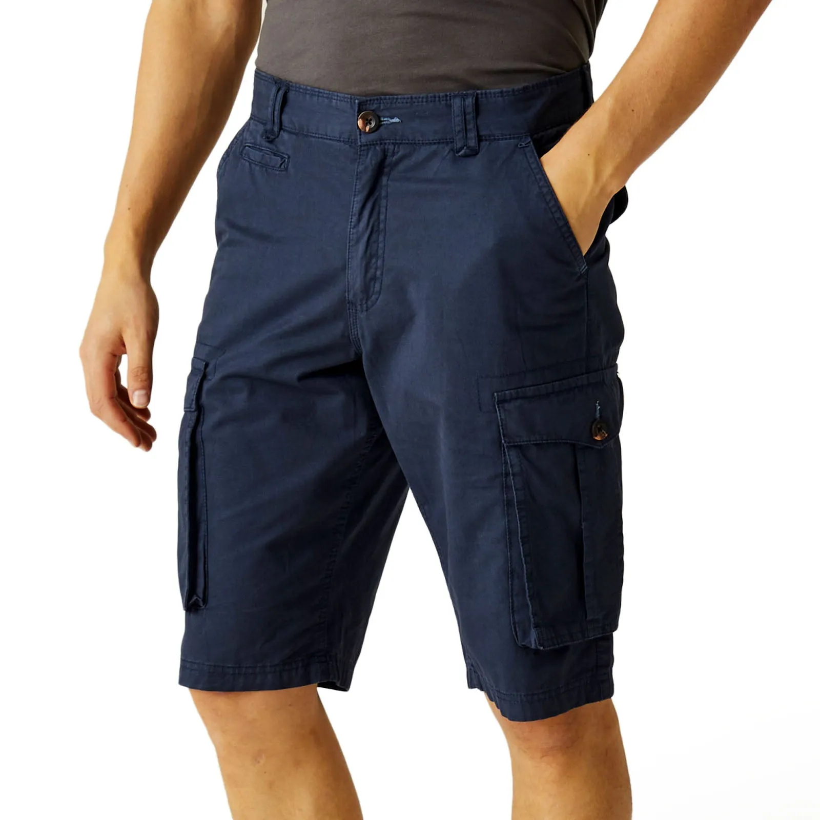 Regatta Mens Shorebay Vintage Walking Cargo Shorts