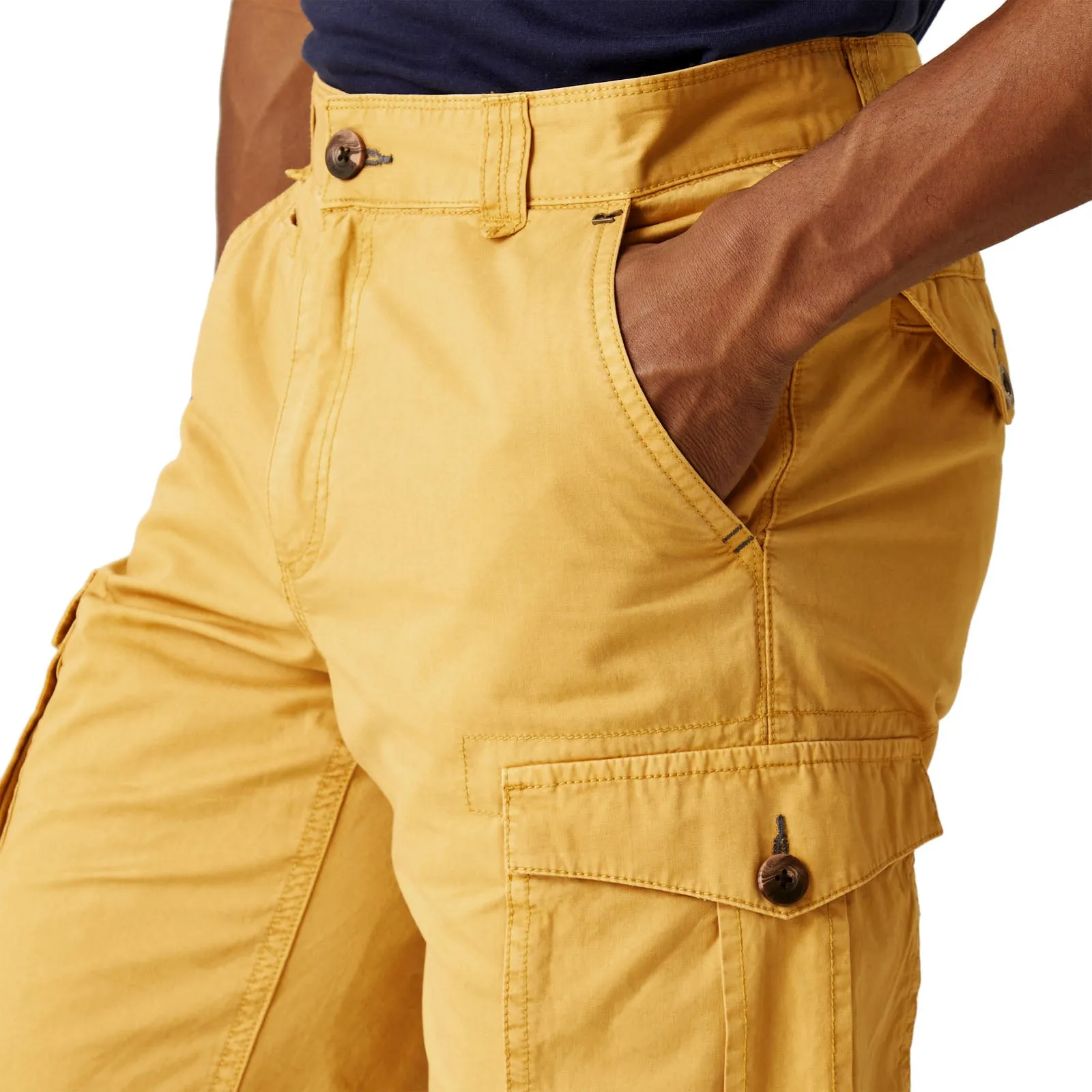 Regatta Mens Shorebay Vintage Walking Cargo Shorts