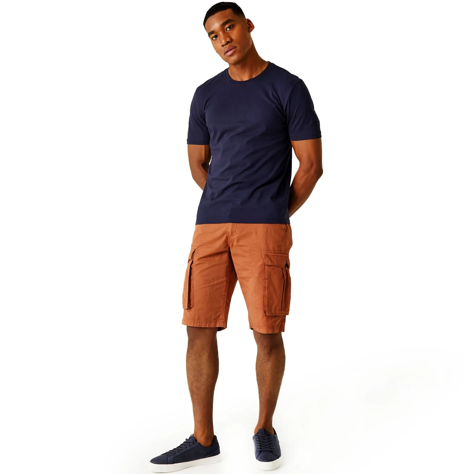 Regatta Mens Shorebay Vintage Walking Cargo Shorts