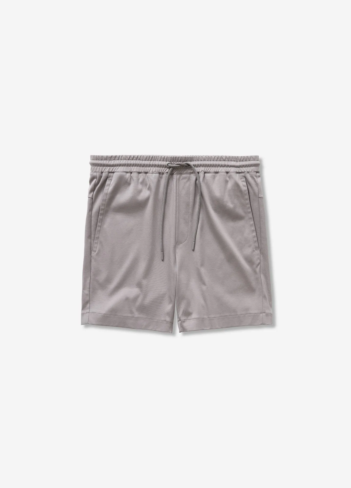 Relaxed Fit Knit Shorts Grey