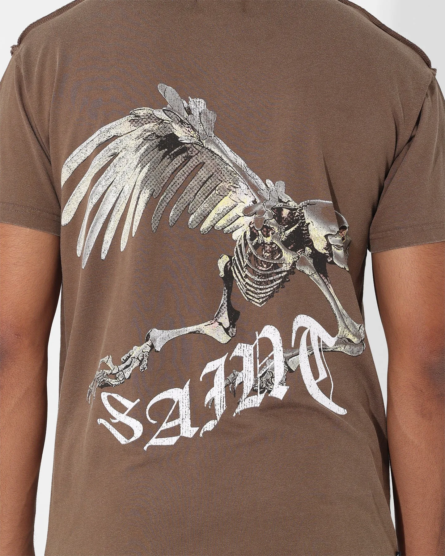 Saint Morta Departed Lafayette T-Shirt Vintage Brown