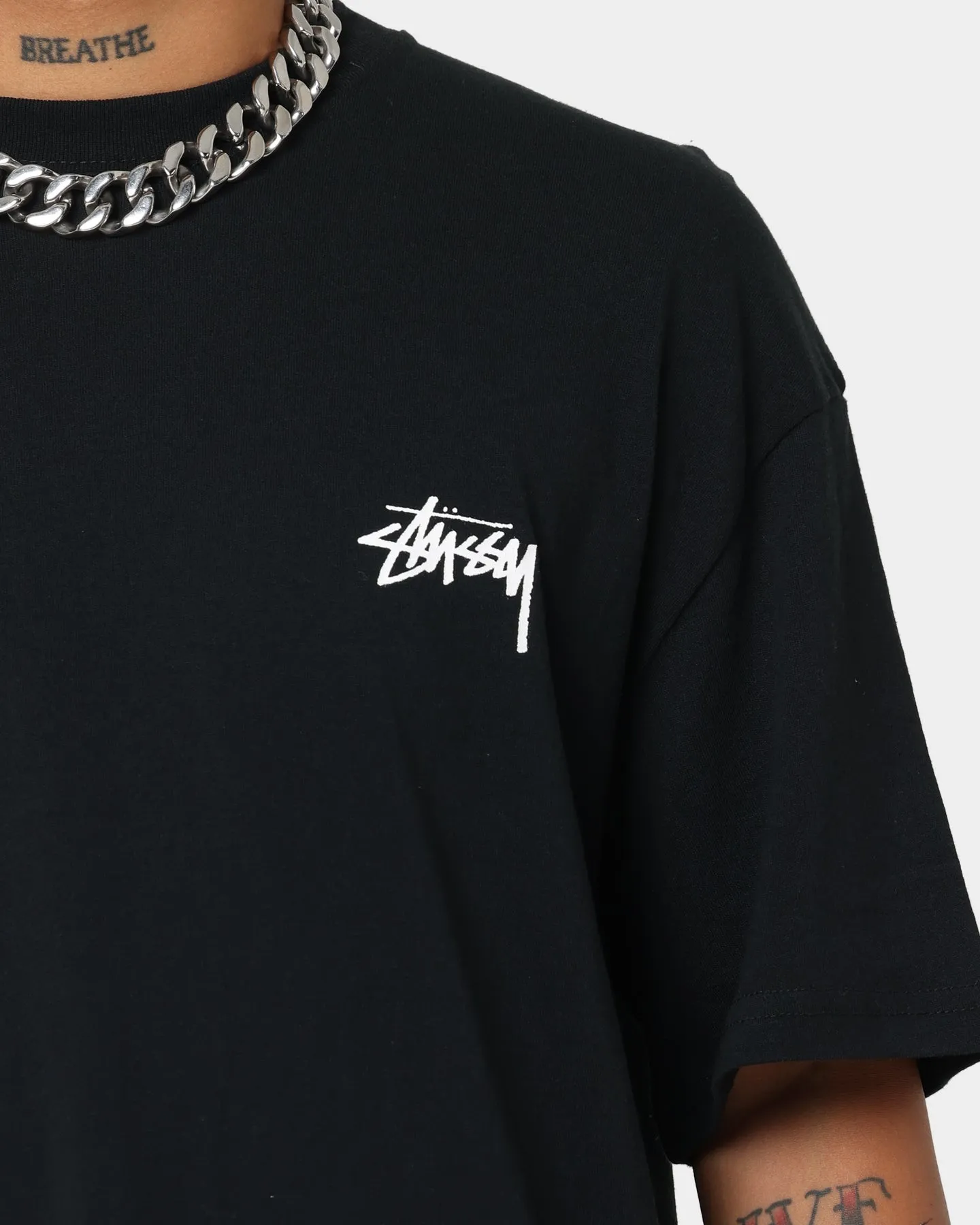 Stussy Funky Tribe T-Shirt Black